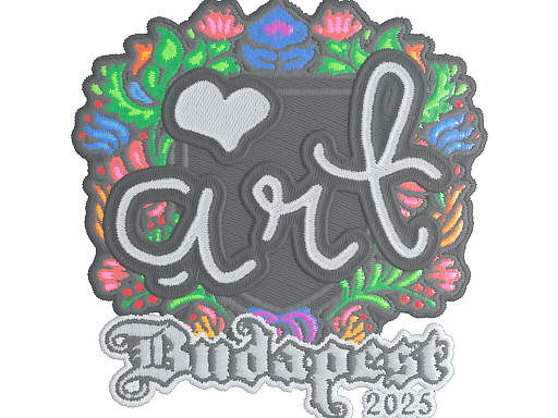 Sticker | arT (Embroidered) | Budapest 2025 image