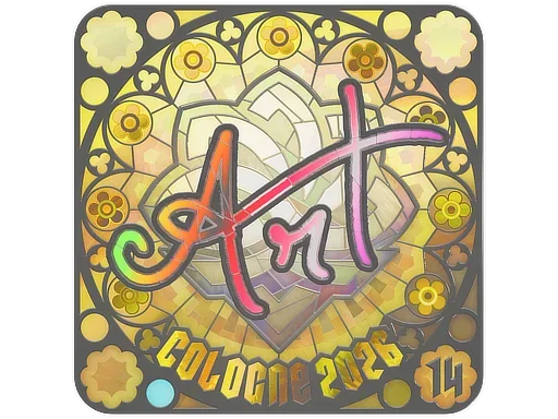 Sticker | arT (Holo, Ranked) | Cologne 2026 image