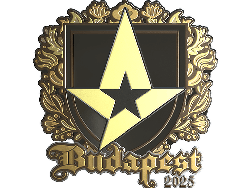 Sticker | Astralis (Gold) | Budapest 2025 image