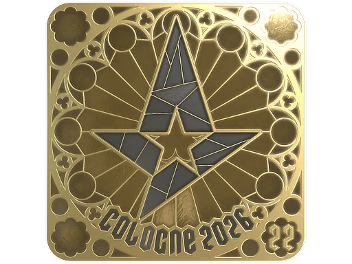 Sticker | Astralis (Gold, Ranked) | Cologne 2026 image