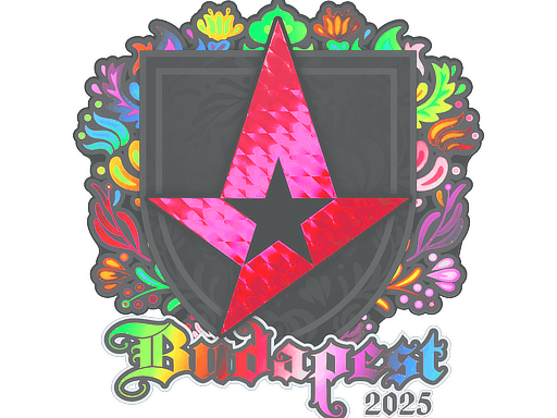 Sticker | Astralis (Holo) | Budapest 2025 image