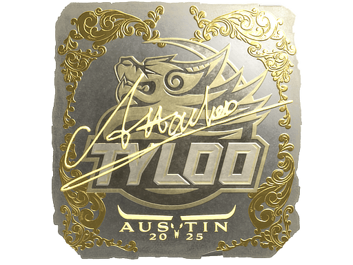 Sticker | Attacker (Gold) | Austin 2025 image