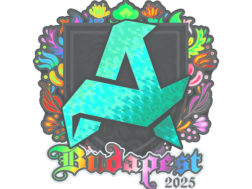 Sticker | Aurora (Holo) | Budapest 2025 image