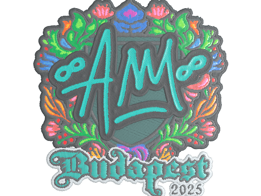Sticker | AW (Embroidered) | Budapest 2025 image