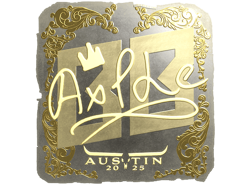 Sticker | Ax1Le (Gold) | Austin 2025 image