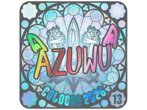 Sticker | AZUWU (Holo, Ranked) | Cologne 2026 image