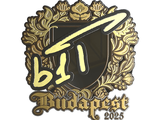 Sticker | b1t (Gold) | Budapest 2025 image