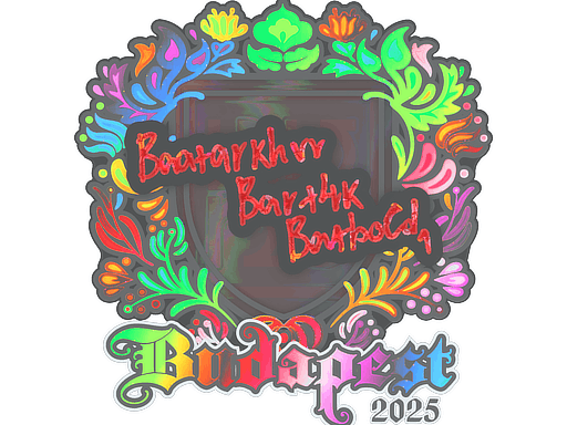 Sticker | Bart4k (Holo) | Budapest 2025 image