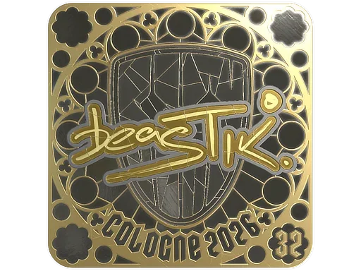 Sticker | beastik (Gold, Ranked) | Cologne 2026 image