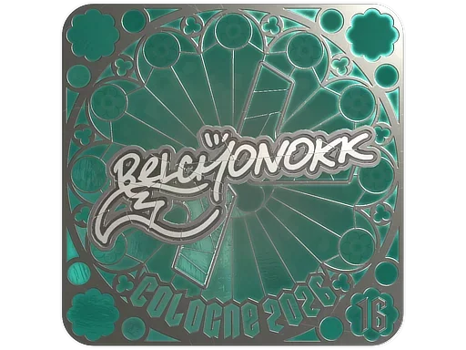 Sticker | BELCHONOKK (Foil, Ranked) | Cologne 2026 image