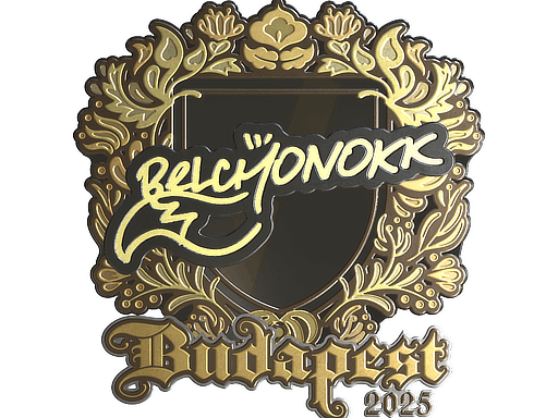 Sticker | BELCHONOKK (Gold) | Budapest 2025 image