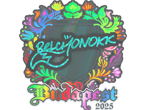 Sticker | BELCHONOKK (Holo) | Budapest 2025 image