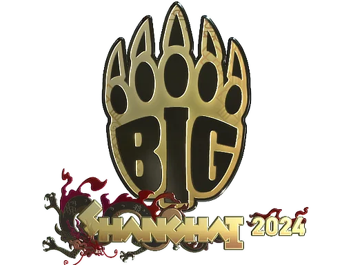 Sticker | BIG (Gold) | Shanghai 2024 image
