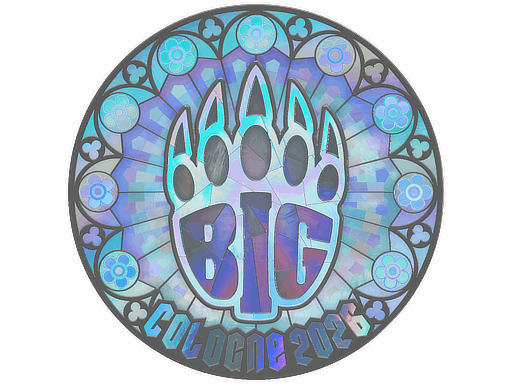 Sticker | BIG (Holo) | Cologne 2026 image