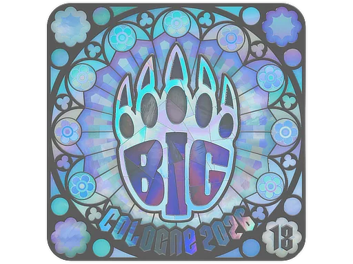 Sticker | BIG (Holo, Ranked) | Cologne 2026 image