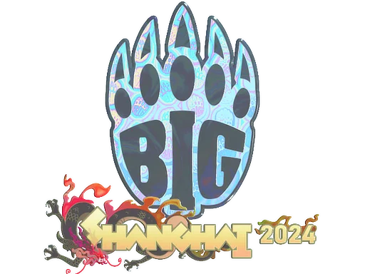 Sticker | BIG (Holo) | Shanghai 2024 image