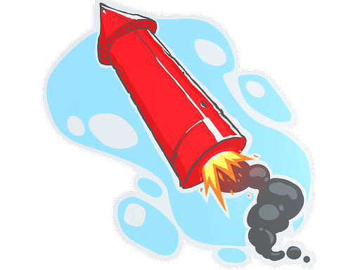 Sticker | Big Red Rocket image