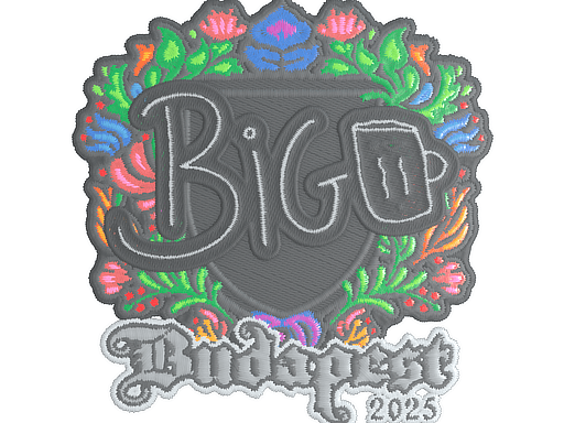 Sticker | biguzera (Embroidered) | Budapest 2025 image
