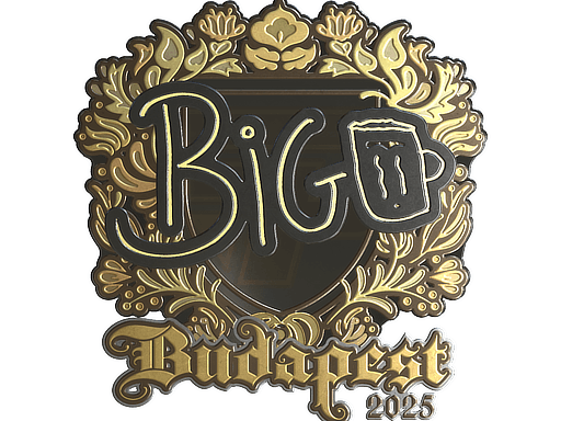 Sticker | biguzera (Gold) | Budapest 2025 image