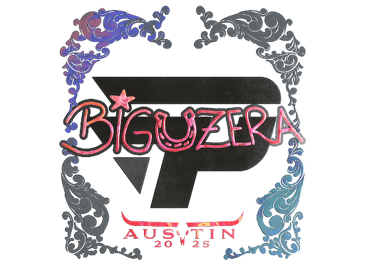 Sticker | biguzera (Holo) | Austin 2025 image