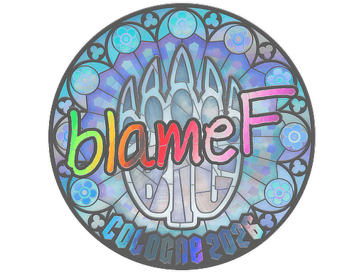 Sticker | blameF (Holo) | Cologne 2026 image