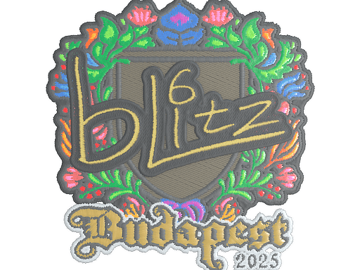 Sticker | bLitz (Embroidered) | Budapest 2025 image