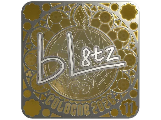 Sticker | bLitz (Foil, Ranked) | Cologne 2026 image
