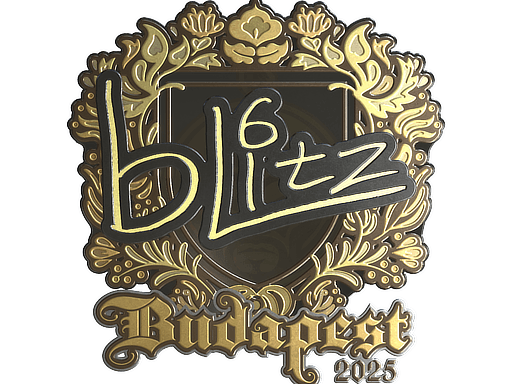 Sticker | bLitz (Gold) | Budapest 2025 image