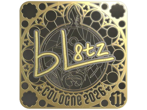 Sticker | bLitz (Gold, Ranked) | Cologne 2026 image