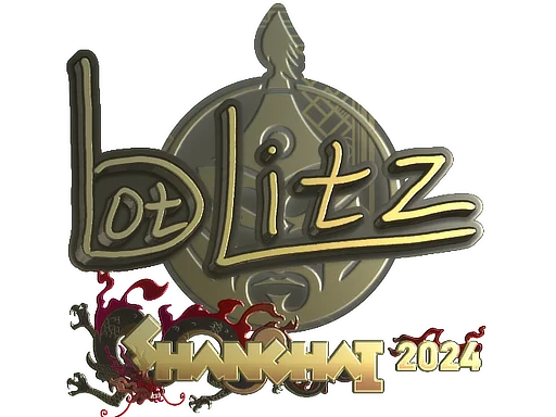 Sticker | bLitz (Gold) | Shanghai 2024 image