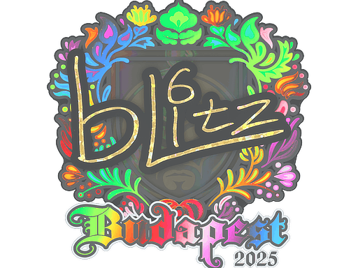 Sticker | bLitz (Holo) | Budapest 2025