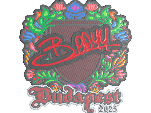 Sticker | bodyy (Embroidered) | Budapest 2025 image