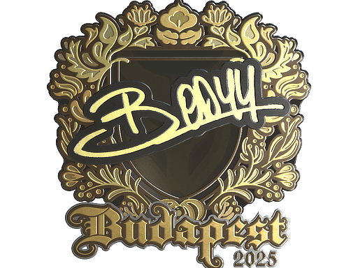 Sticker | bodyy (Gold) | Budapest 2025 image