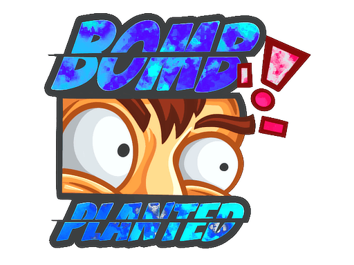 Sticker | Bomb Planted (Holo) image