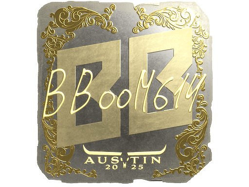 Sticker | Boombl4 (Gold) | Austin 2025 image