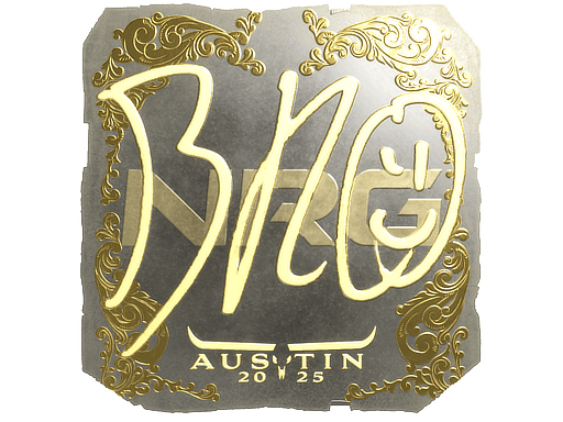 Sticker | br0 (Gold) | Austin 2025 image