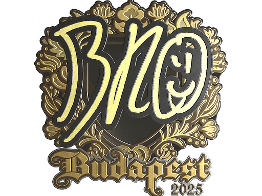 Sticker | br0 (Gold) | Budapest 2025 image