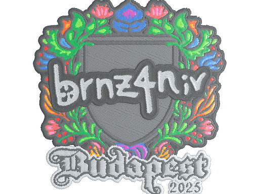 Sticker | brnz4n (Embroidered) | Budapest 2025 image