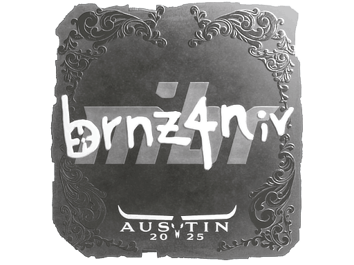 Sticker | brnz4n (Foil) | Austin 2025 image