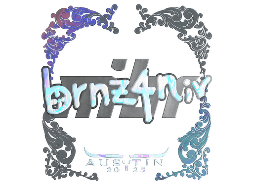 Sticker | brnz4n (Holo) | Austin 2025 image
