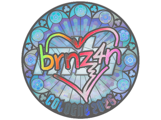 Sticker | brnz4n (Holo) | Cologne 2026 image
