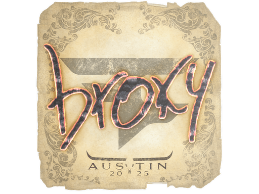 Sticker | broky | Austin 2025 image