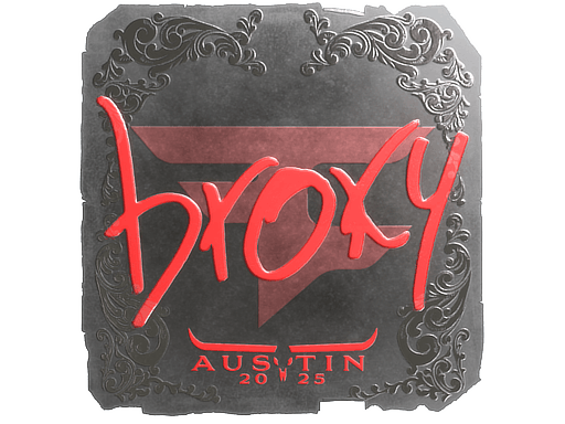Sticker | broky (Foil) | Austin 2025 image