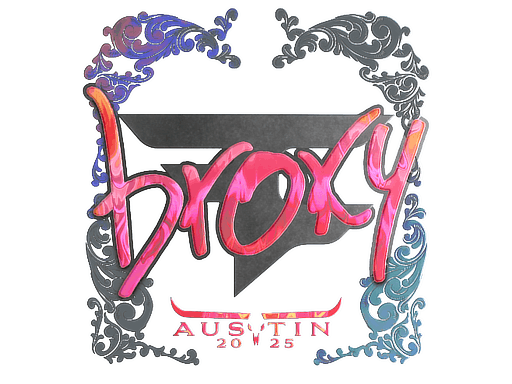 Sticker | broky (Holo) | Austin 2025 image