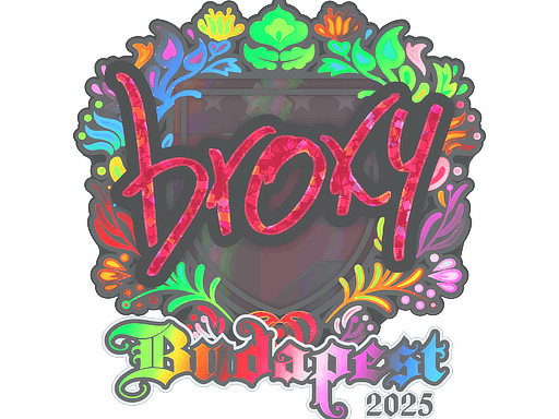 Sticker | broky (Holo) | Budapest 2025 image