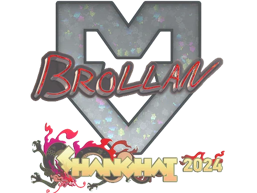 Sticker | Brollan (Glitter) | Shanghai 2024 image