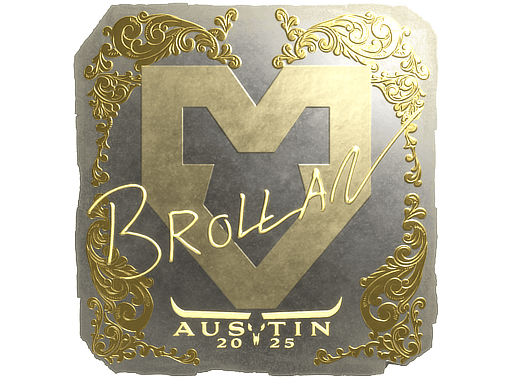 Sticker | Brollan (Gold) | Austin 2025 image