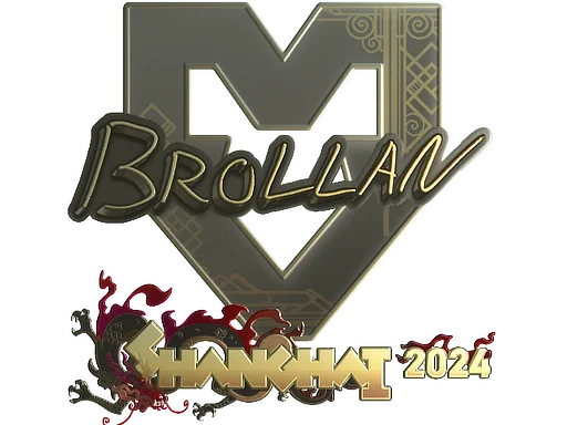 Sticker | Brollan (Gold) | Shanghai 2024 image