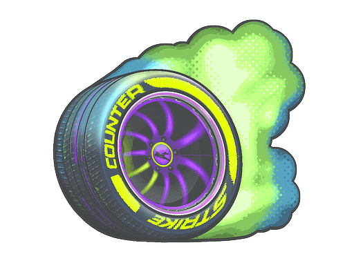 Sticker | Burnout (Lenticular) image