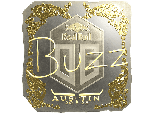Sticker | Buzz (Gold) | Austin 2025 image